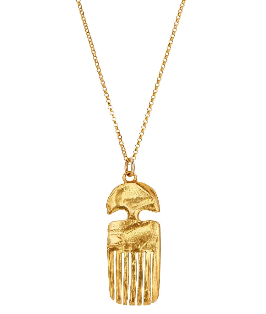 The Vanity Comb necklace