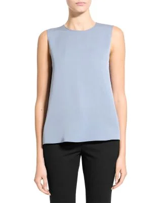 TheorySilk Sleeveless Top