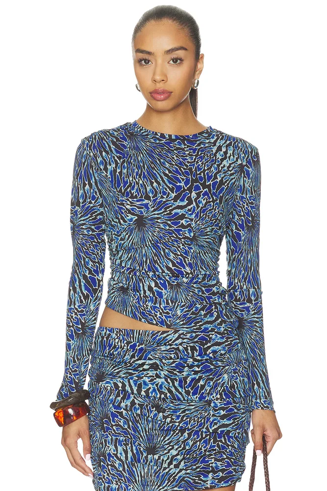Nova Ruched Jersey Top