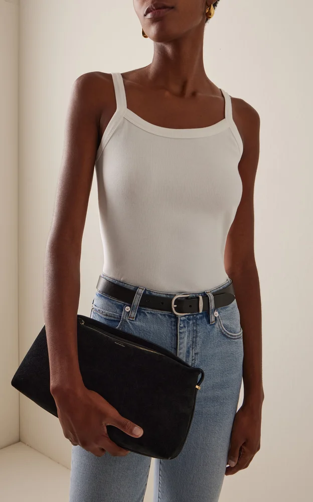 Ribbed Cotton Tank