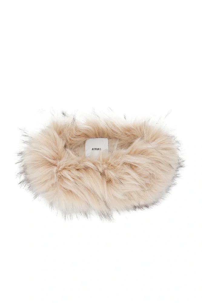 Faux Fur Circle Headband