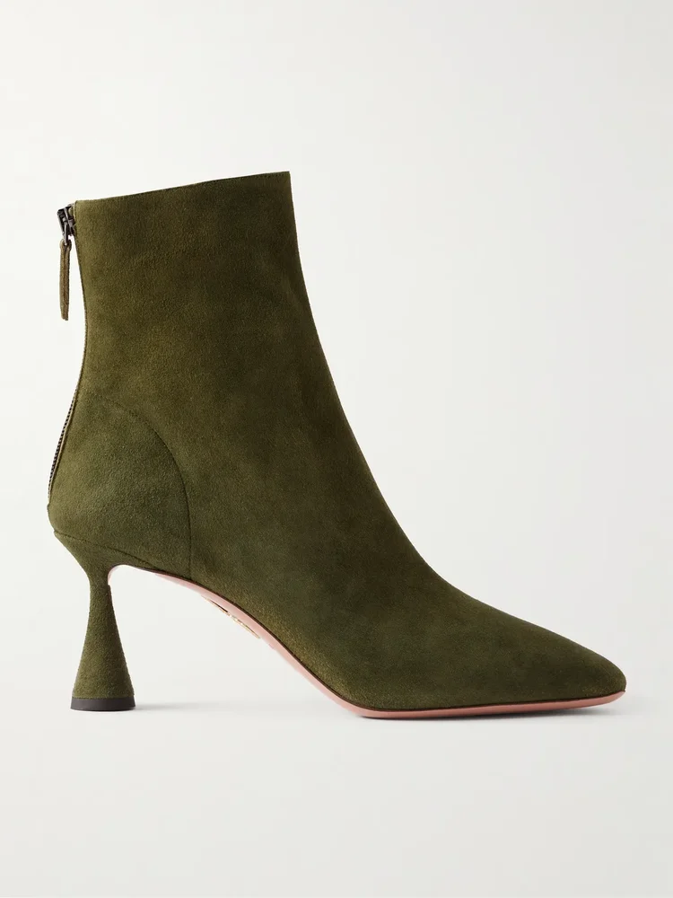 Amore 75 suede ankle boots