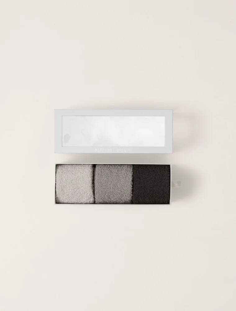CozyChic 3 Pair Sock Set