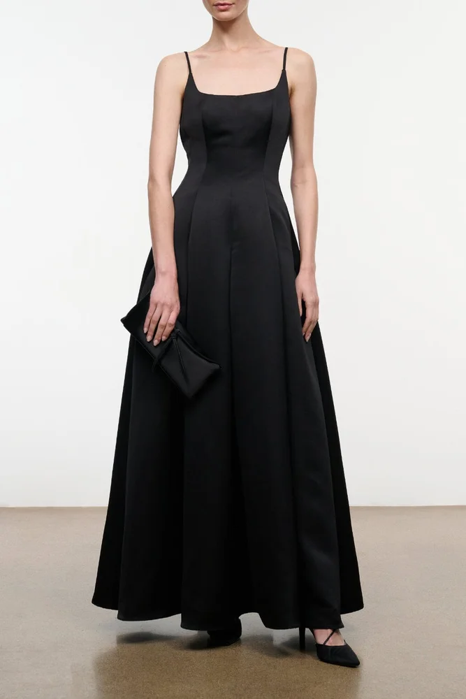 Joy Satin Maxi Dress