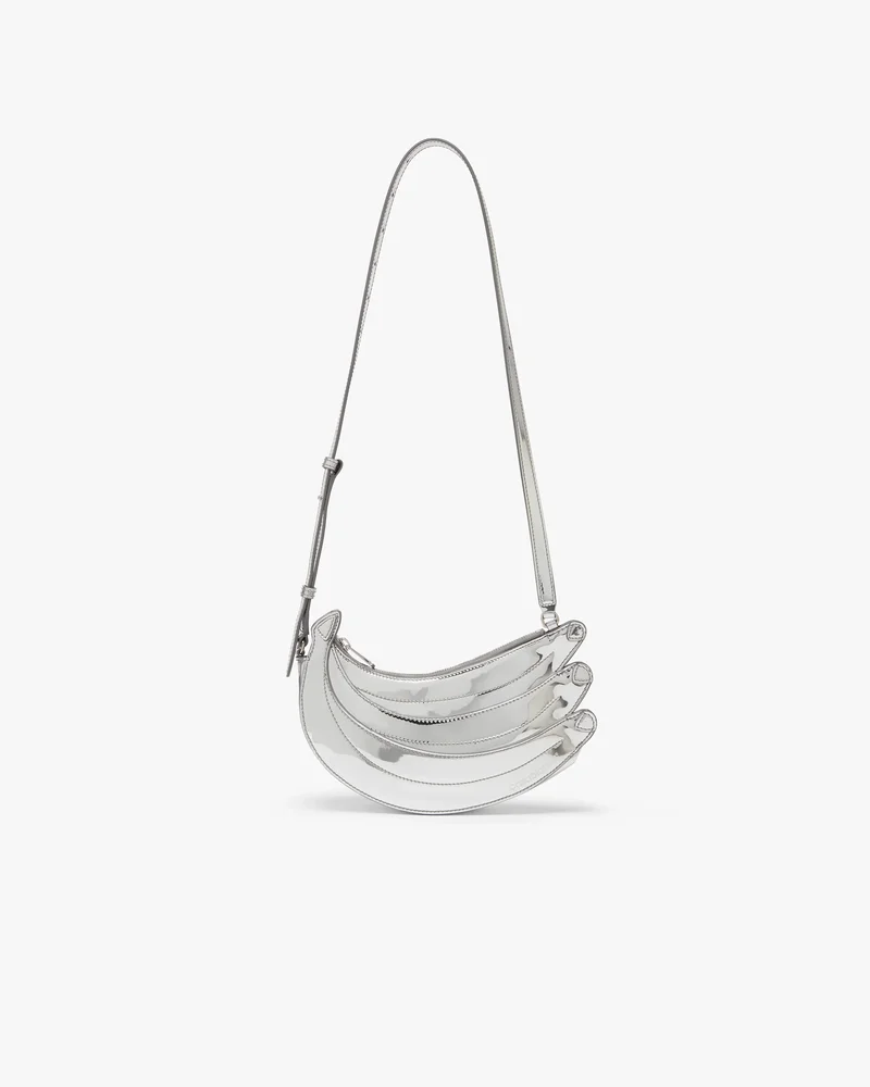 Silver Banana Bag