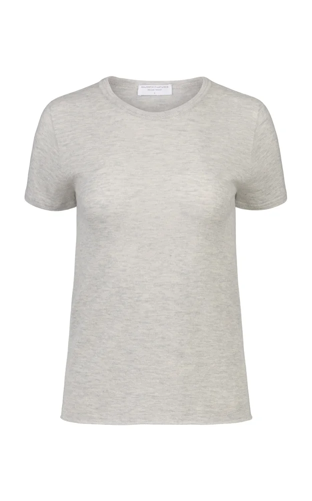 Crewneck Cashmere T-Shirt