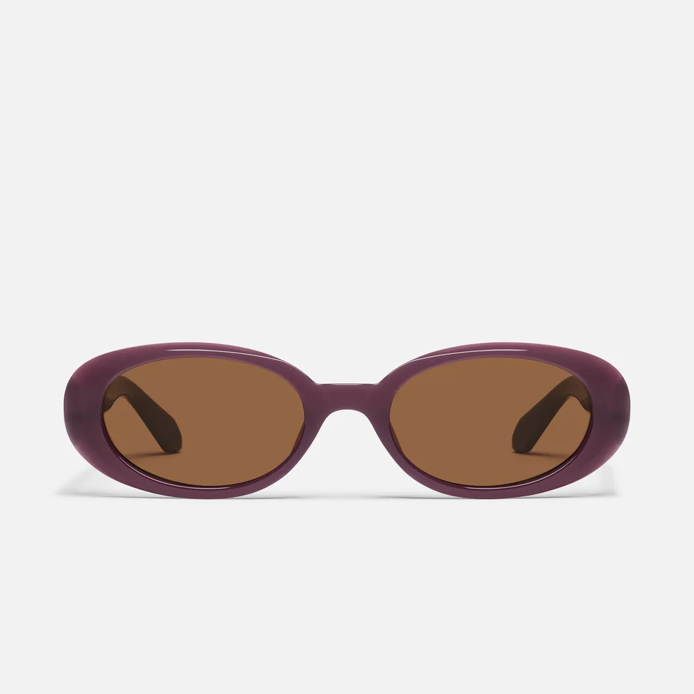 Felt Cute Sunglasses, Iris / Brown