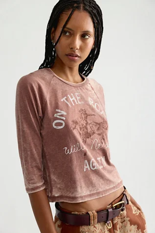 On The Road Again Burnout Tee