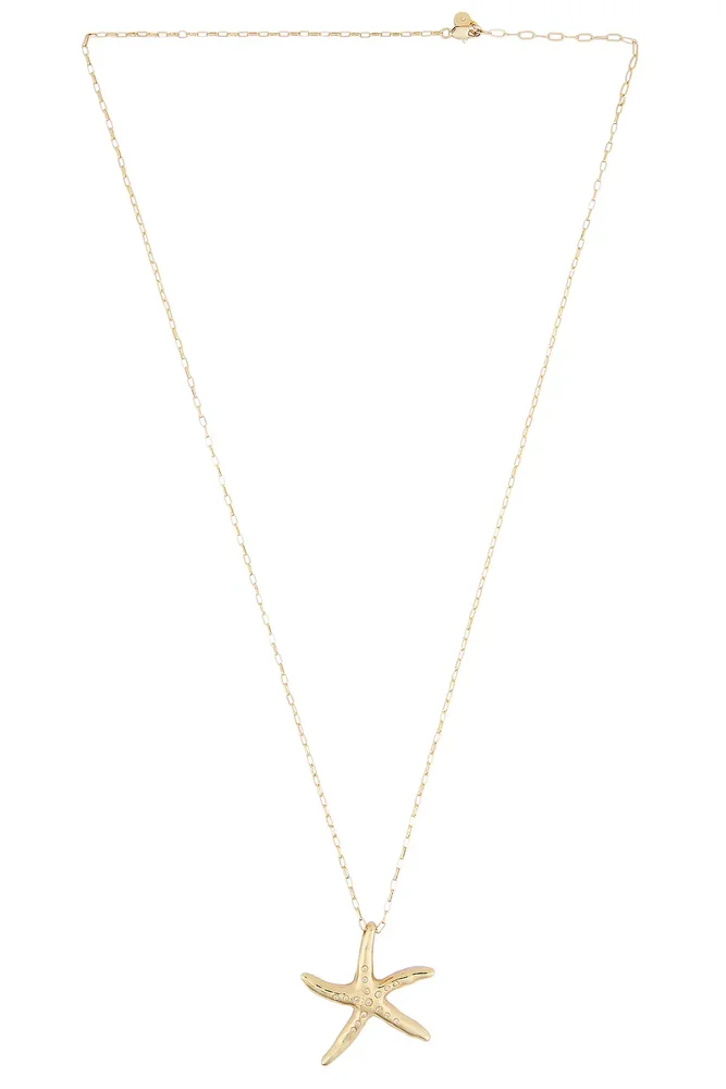 Starfish Link Chain Necklace