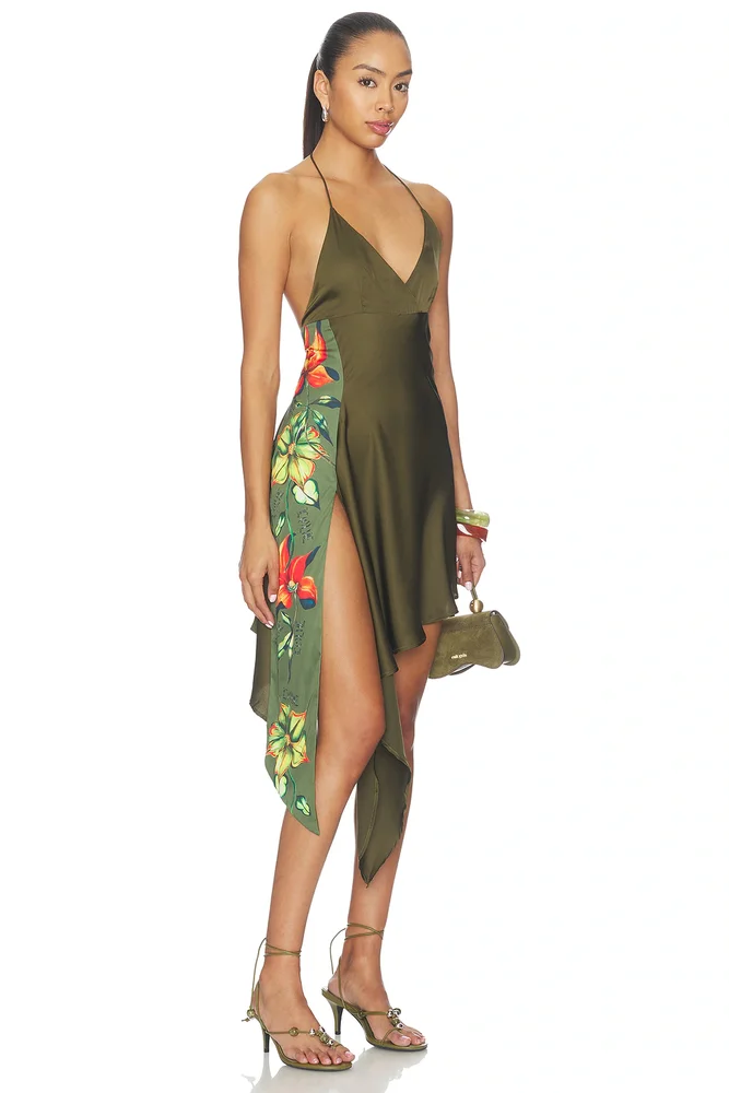 The Split Petal Dress