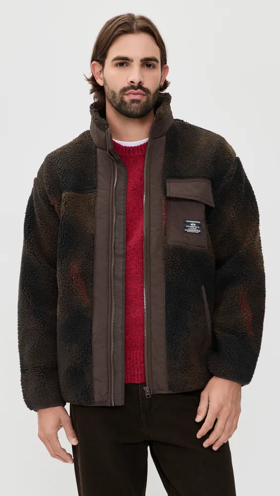 Houston Relaxed Fit Fleece Jacket