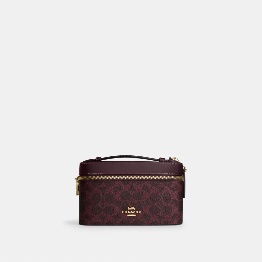 Cosmetic Case In Signature Canvas