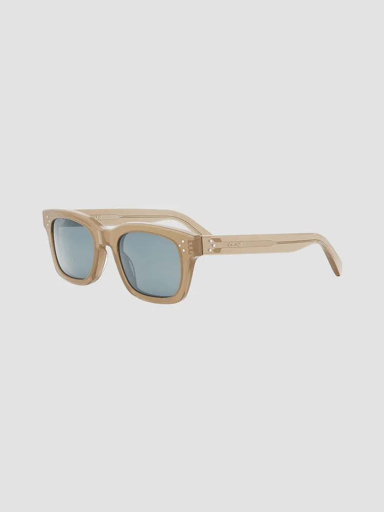 Bold 3 Dots 51MM Square Sunglasses