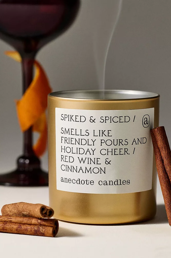 Gourmand Spiked & Spiced Boxed Glass Candle