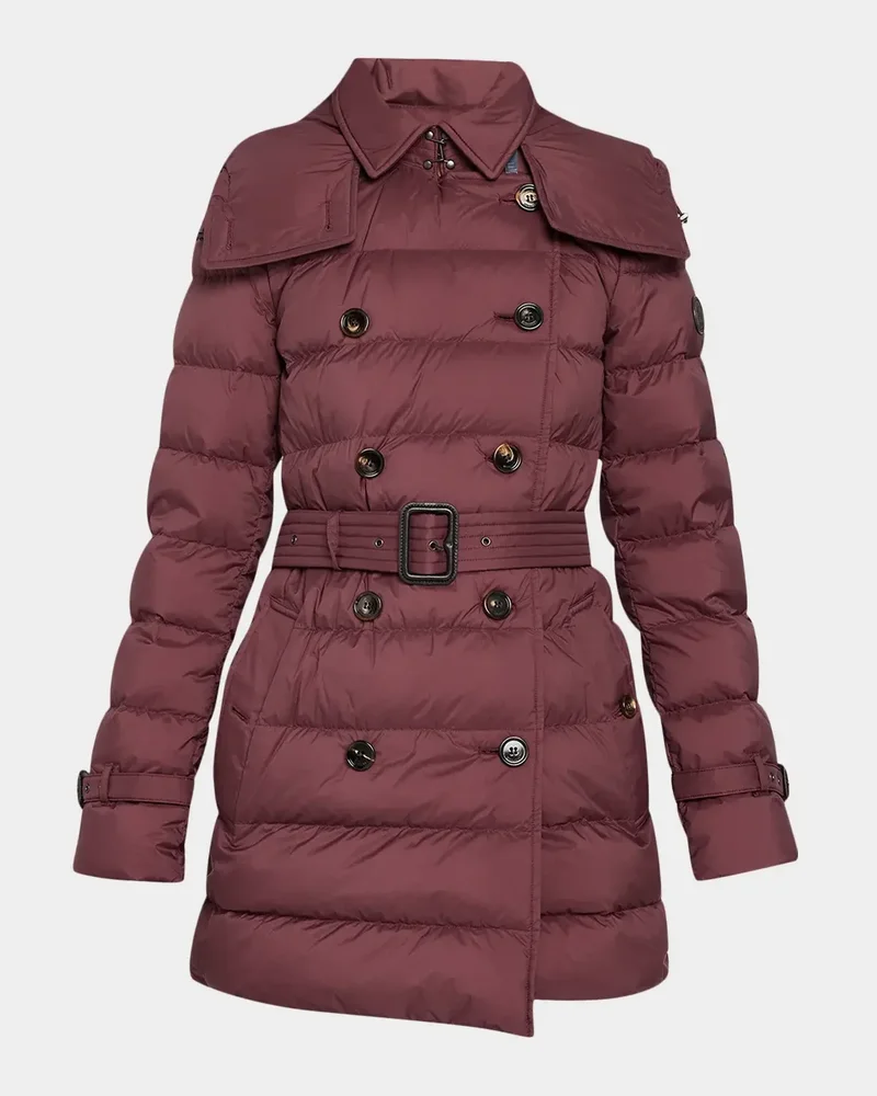 Audley Mid-Length Nylon Puffer Coat