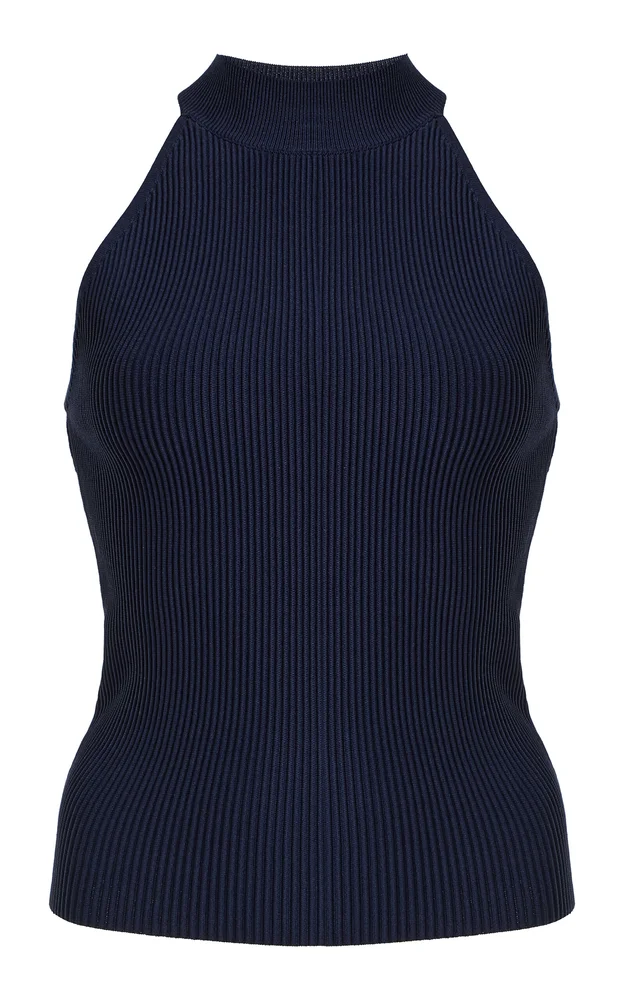 Mock Neck Instasculpt™ Rib Top