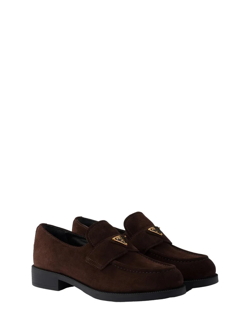 Suede Loafers