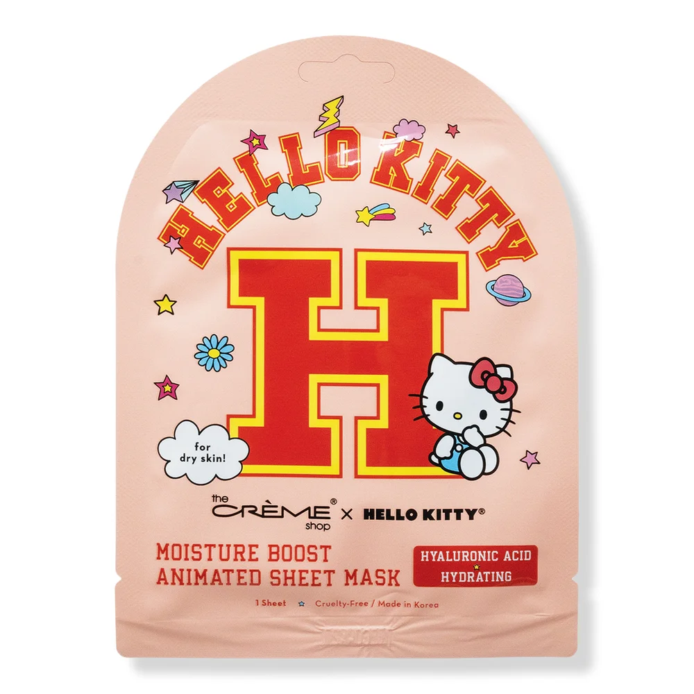 The Crème Shop Hello Kitty Moisture Boost Animated Sheet Mask