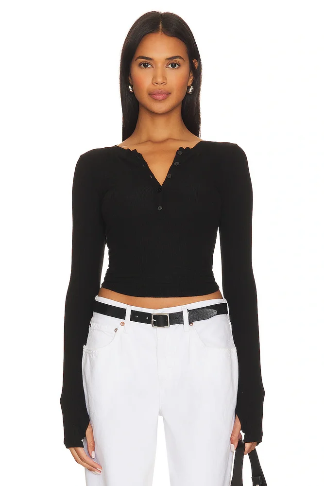 Rib Baseball Henley