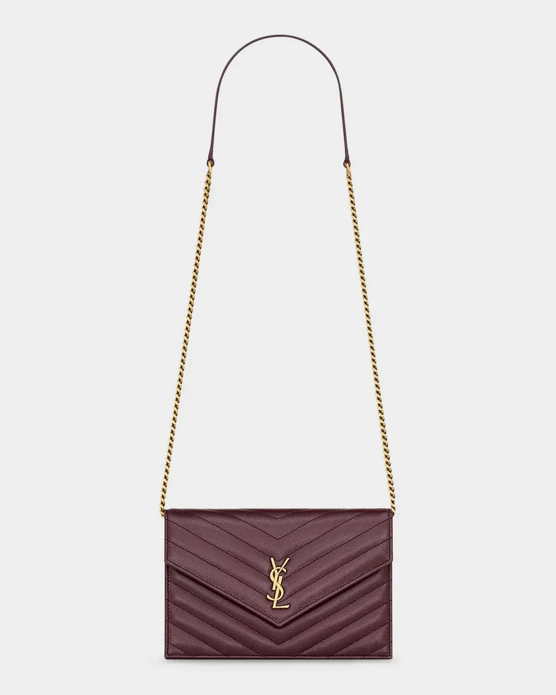 Cassandre Quilted Chevron Leather Shoulder Bag