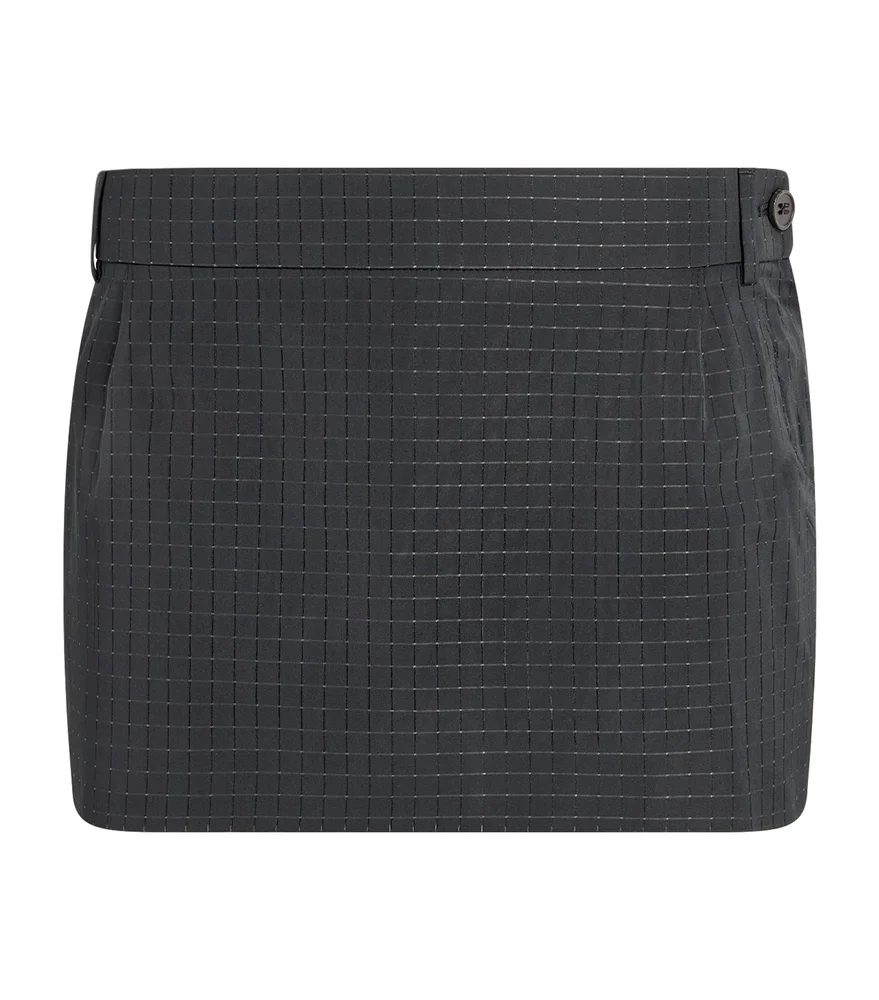 Tailored Mini Skirt
