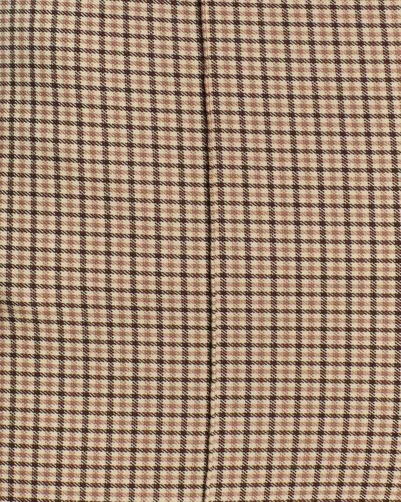 Niki Mid Rise Plaid Pants