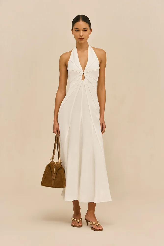 ROWYN DRESS - OFF WHITE