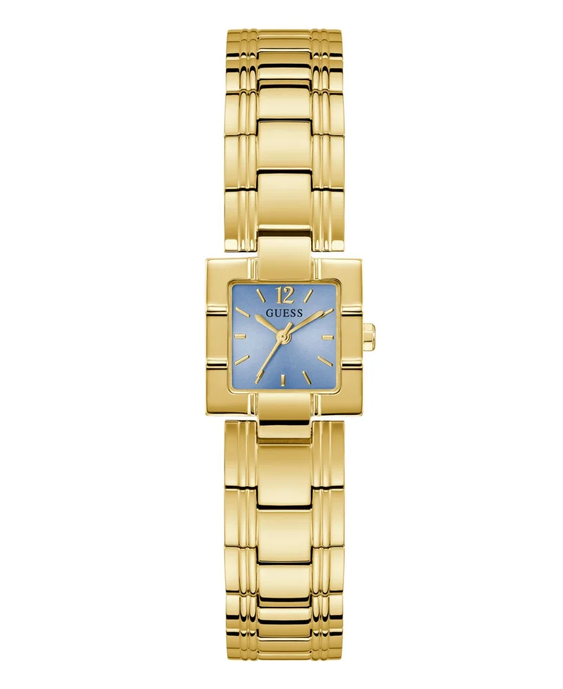Quartz Gold-Tone Stainless Steel Watch 21mm