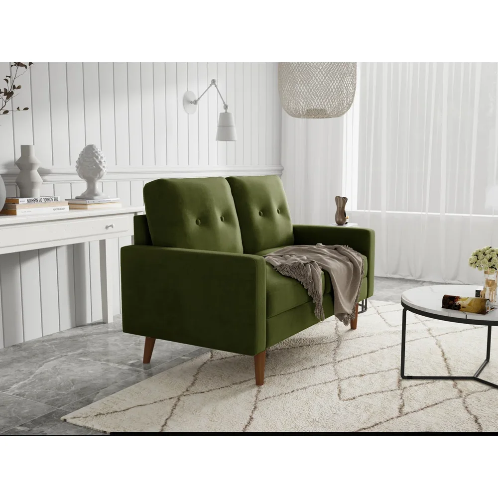 Kwak Upholstered 58" Loveseat