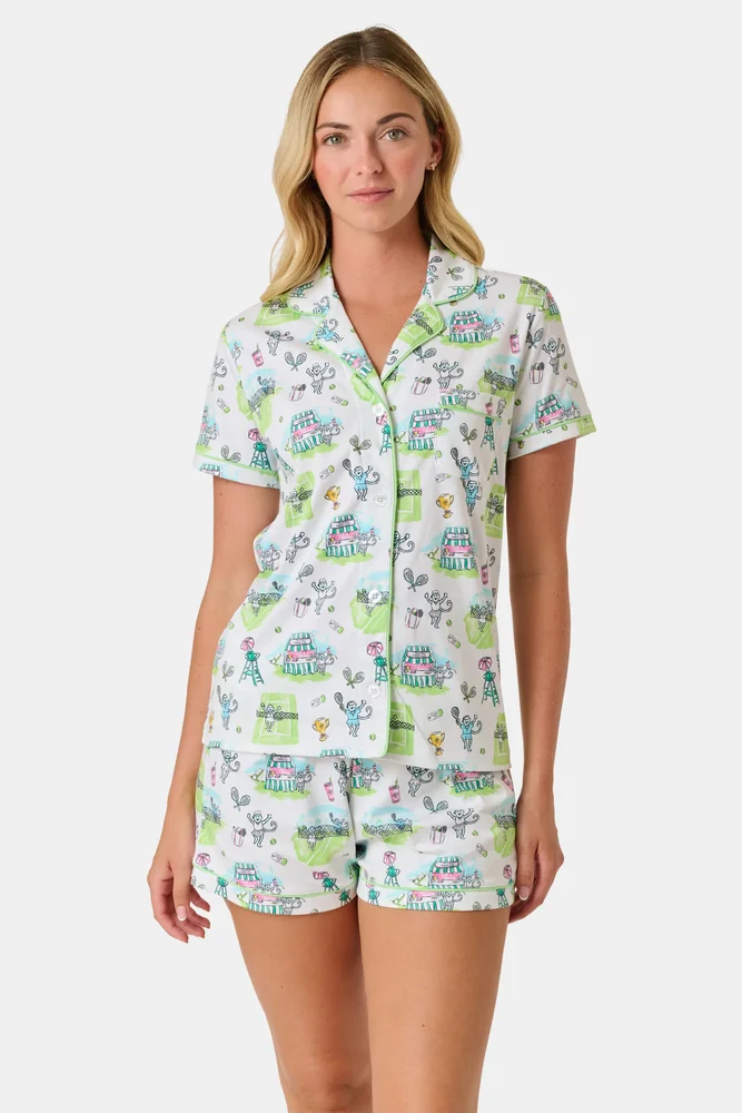 Game, Set, Monkey Polo Pajamas