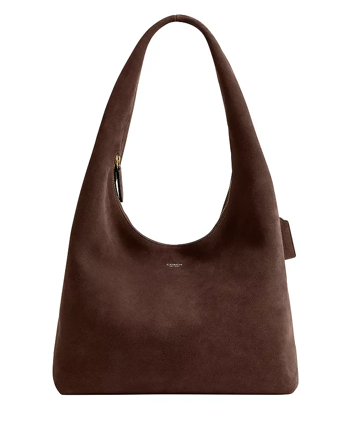 Pillow Brooklyn 34 Suede Shoulder Bag