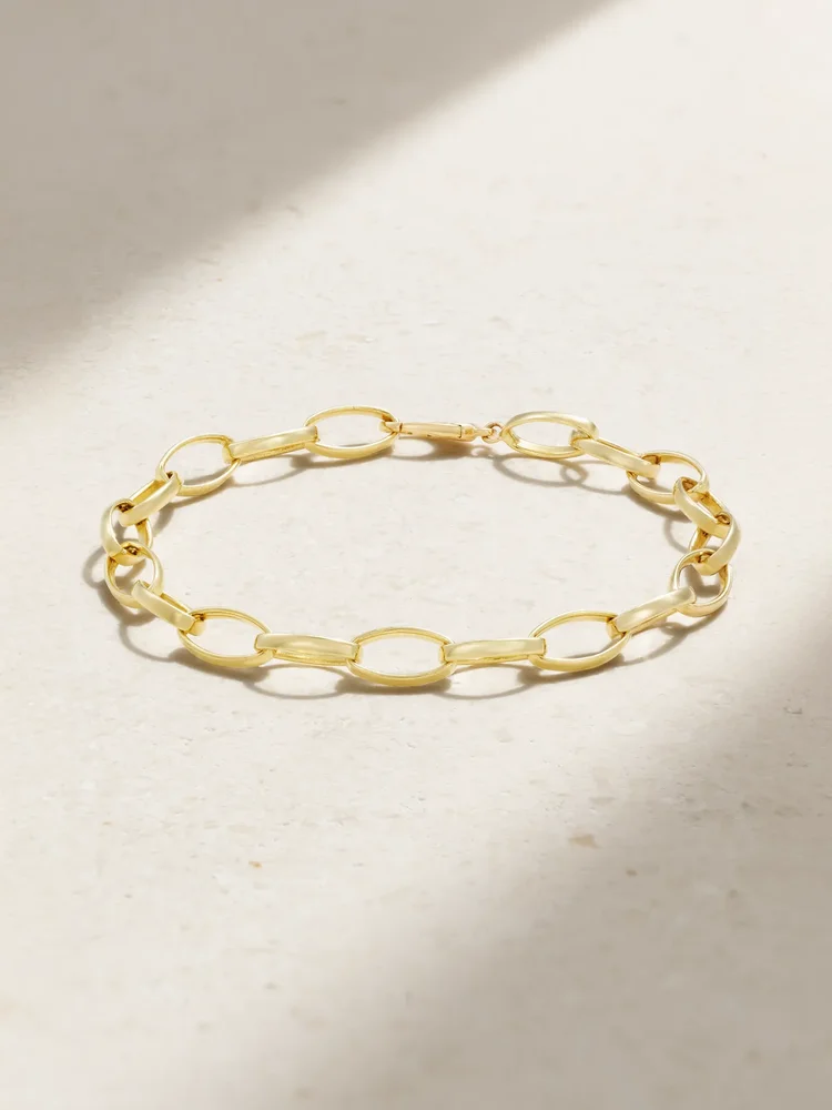 Medium Edith 18-karat gold bracelet