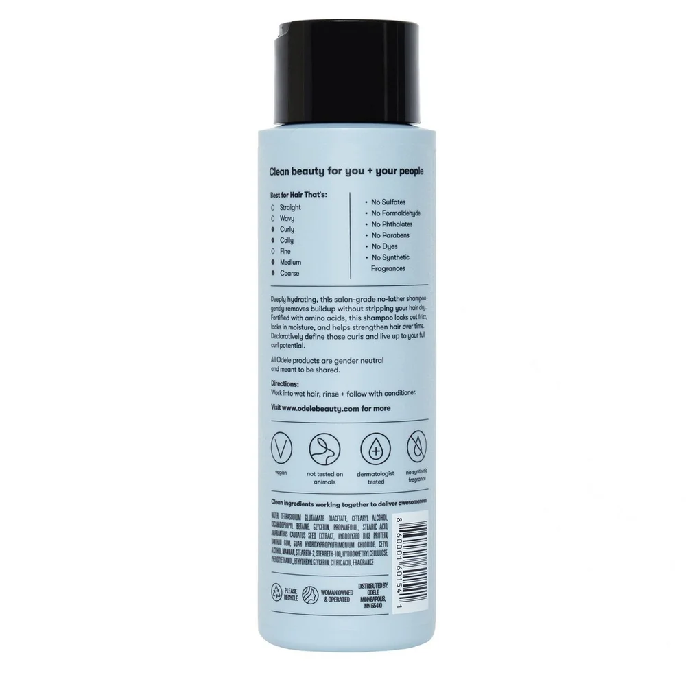 Curl Defining No-Lather Shampoo for Deep Moisture + Strength
