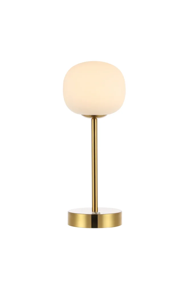 Natalia Modern Minimalist Iron Rechargeable Integrated Portable LED Table Lamp