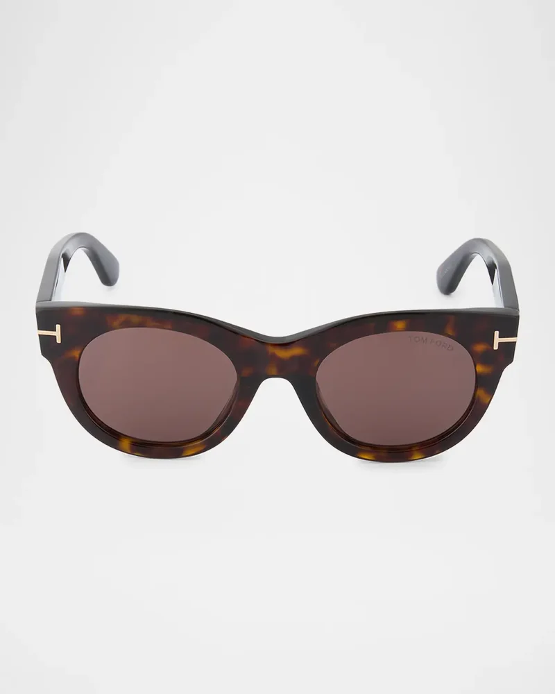 Marine 50MM Round Sunglasses