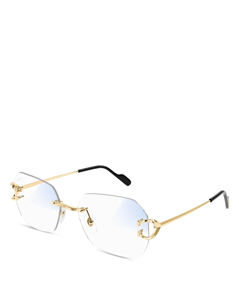 C Decor Squared Photochromatic Blue Light Glasses, 57mm