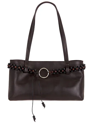 Bead Belt Detail Bag