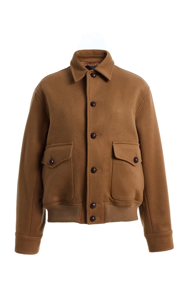 Elva Wool Bomber Jacket
