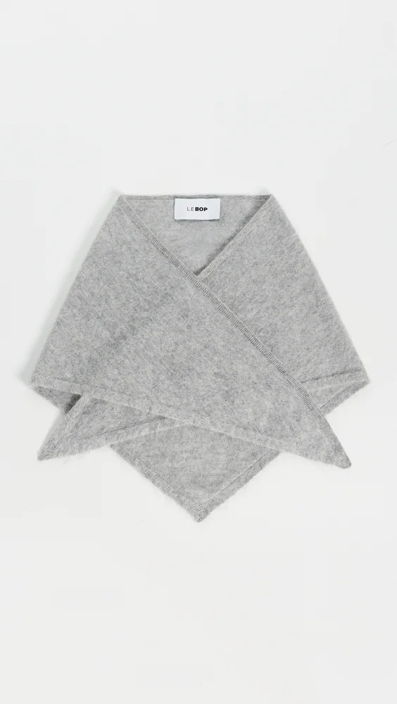 Brushed Cashmere Bandana Scarf