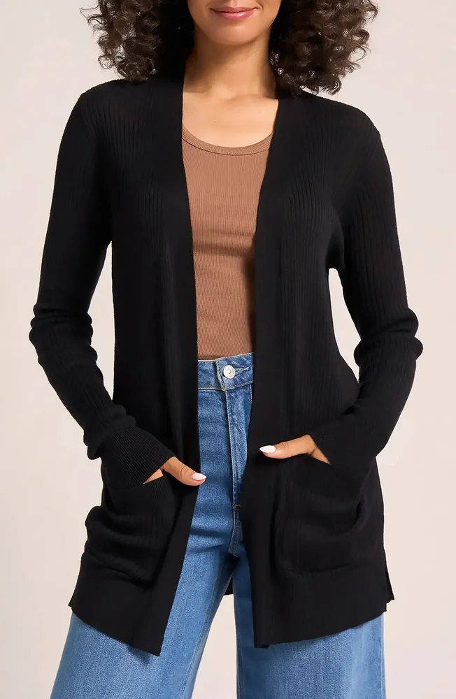 Colfax Longline Open Front Cardigan