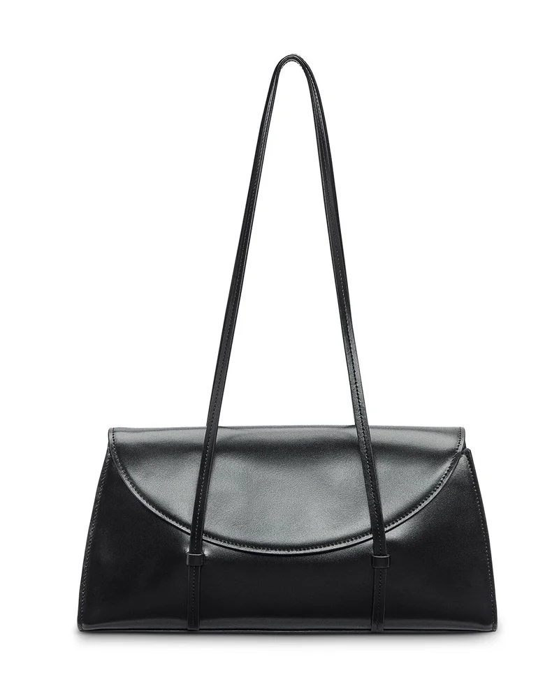 Elena Medium Leather Shoulder Bag