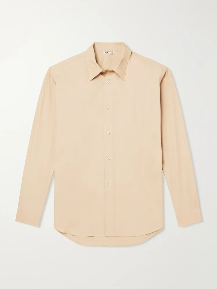 Finx Cotton-Poplin Shirt