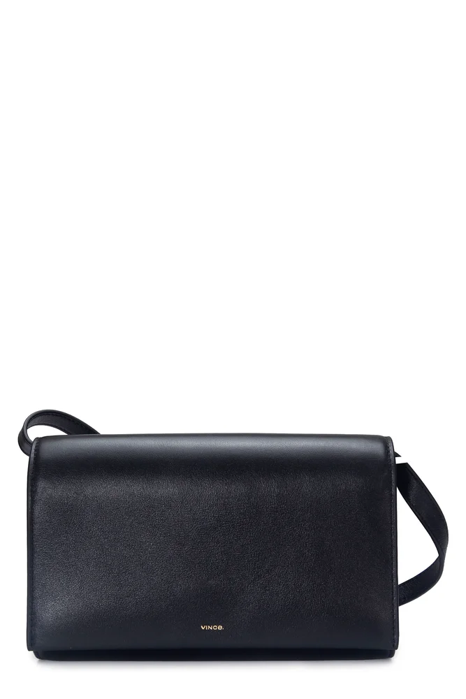 Leather Crossbody Wallet