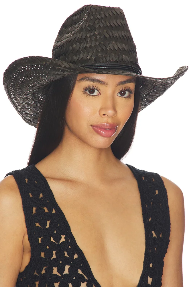 Flora Raffia Hat