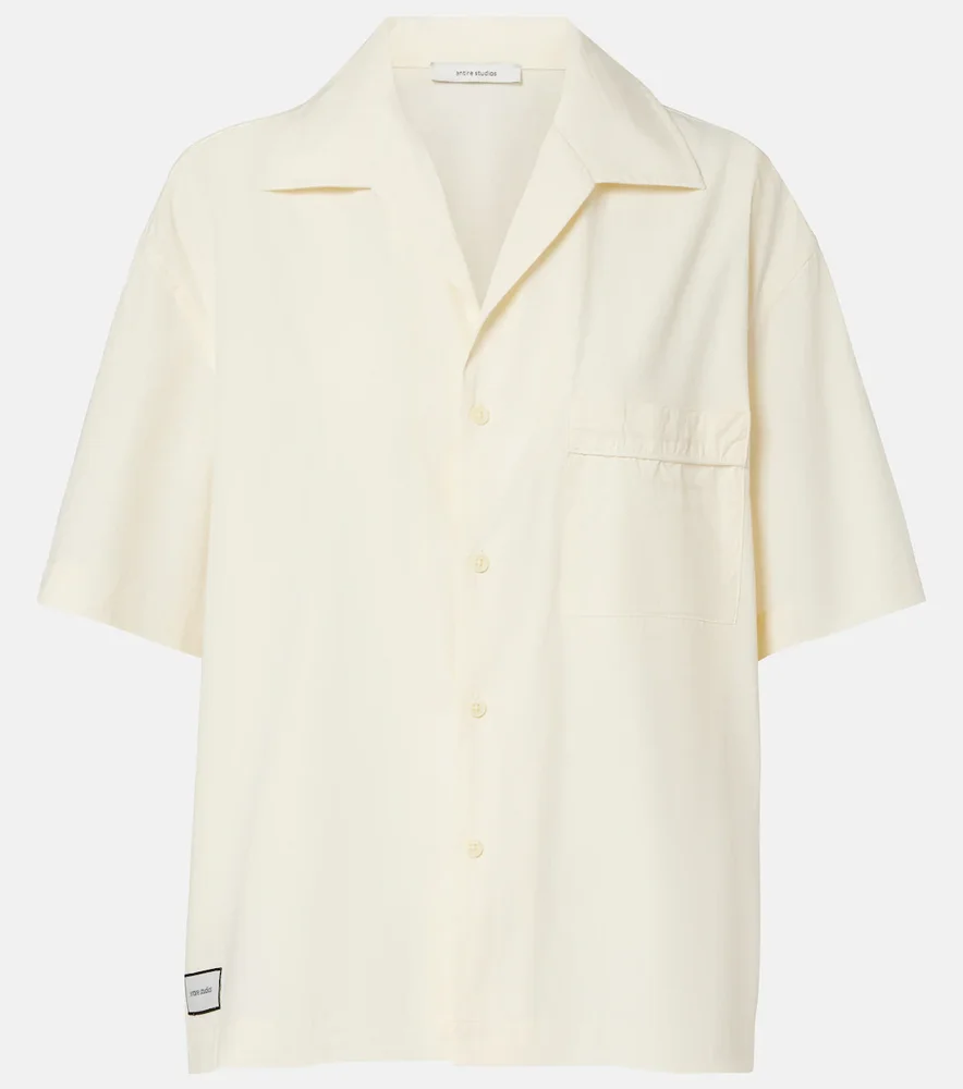 Cotton pajama shirt