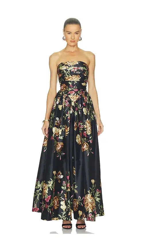 Ruched Long Dress