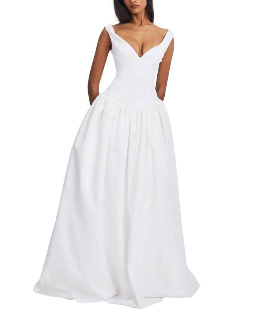 Siena Satin Sweetheart Wedding Gown