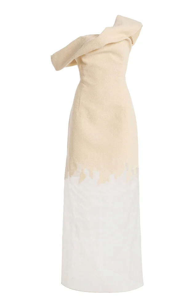 Selima Cotton-Blend Maxi Dress