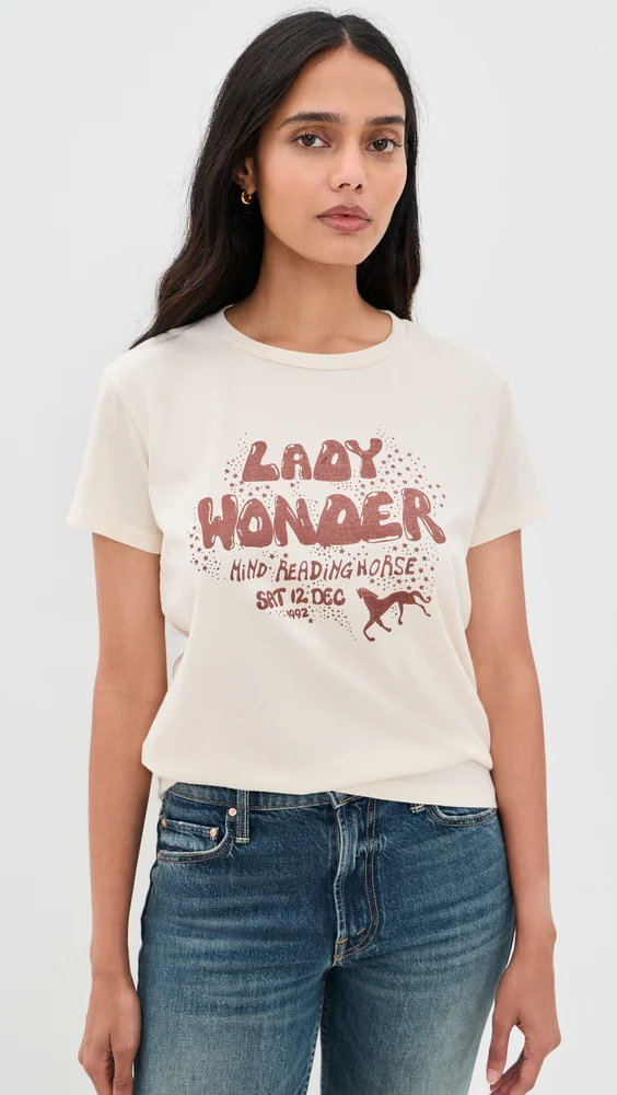 The Boxy Goodie Goodie Tee (Lady Wonder)