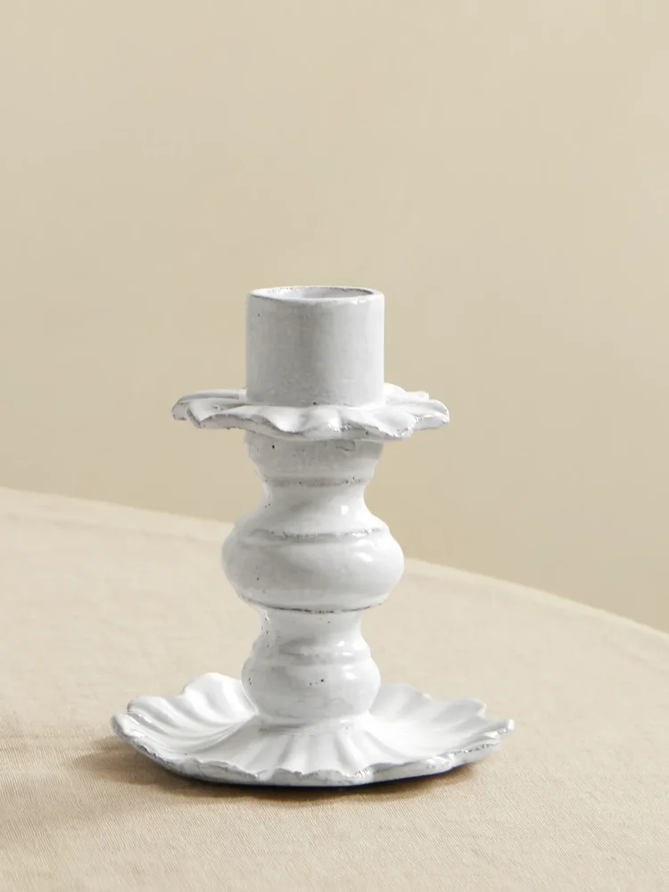 Ceramic candlestick